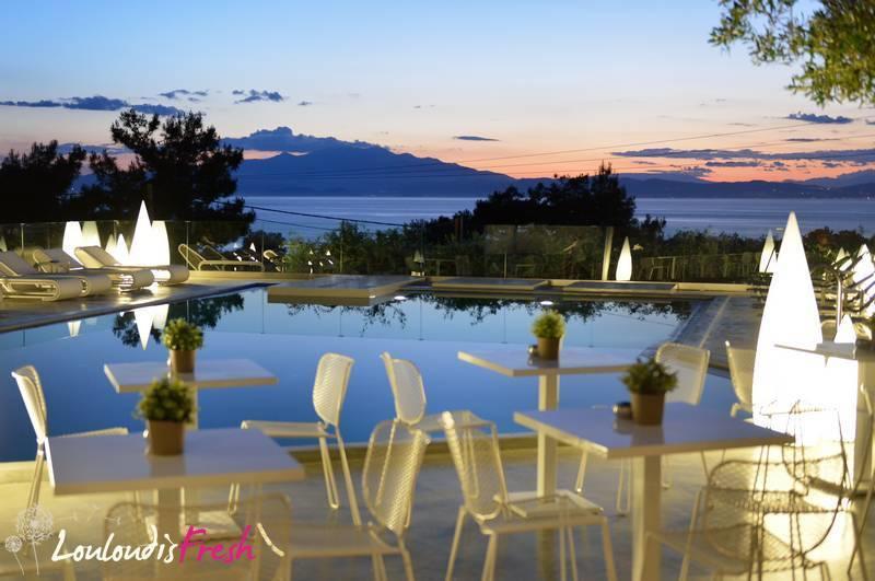 Aparthotel Louloudis Fresh-Adults Only Skala Rachoni  Exteriér fotografie